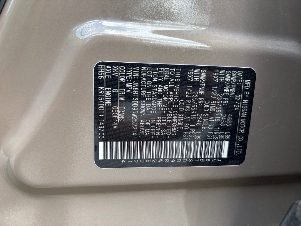 2024 Nissan Rogue Platinum
