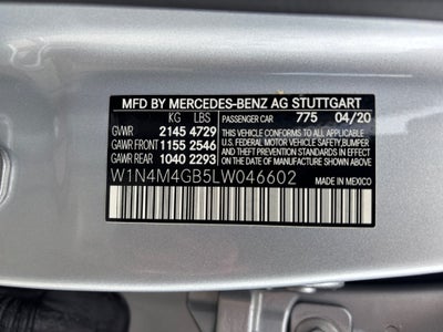 2020 Mercedes-Benz GLB GLB 250