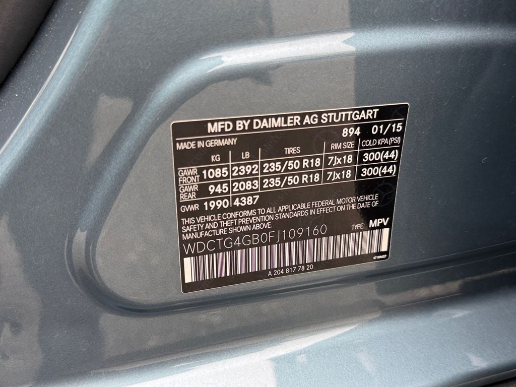 2015 Mercedes-Benz GLA GLA 250 4MATIC®