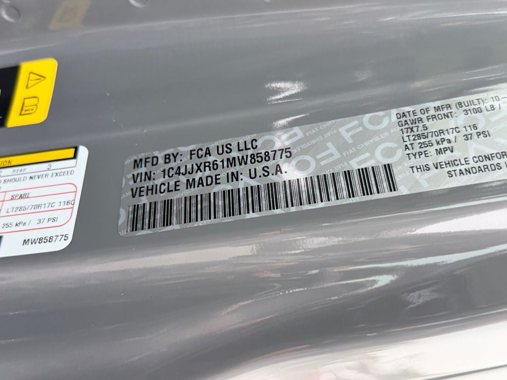 2021 Jeep Wrangler Unlimited Rubicon 4xe