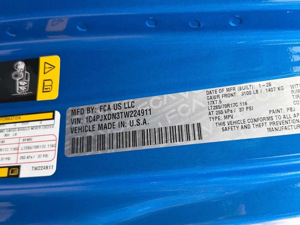 2026 Jeep Wrangler Willys