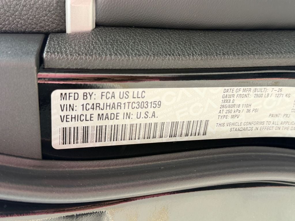 2026 Jeep Grand Cherokee Altitude