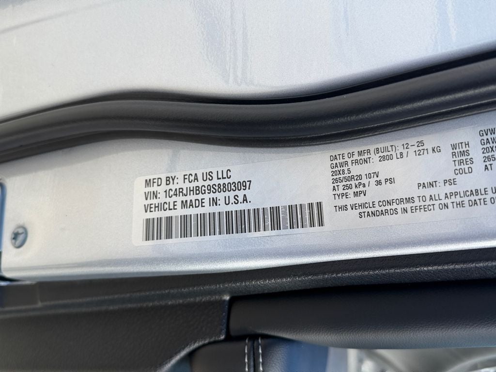 2025 Jeep Grand Cherokee Limited