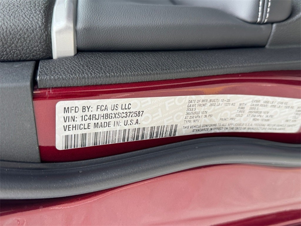 2025 Jeep Grand Cherokee Limited