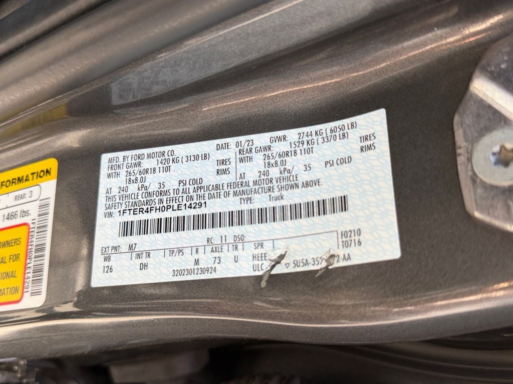 2023 Ford Ranger Lariat