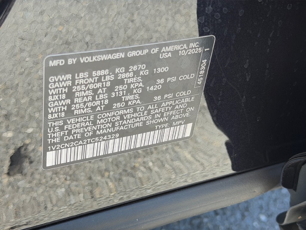 2026 Volkswagen Atlas Peak Edition