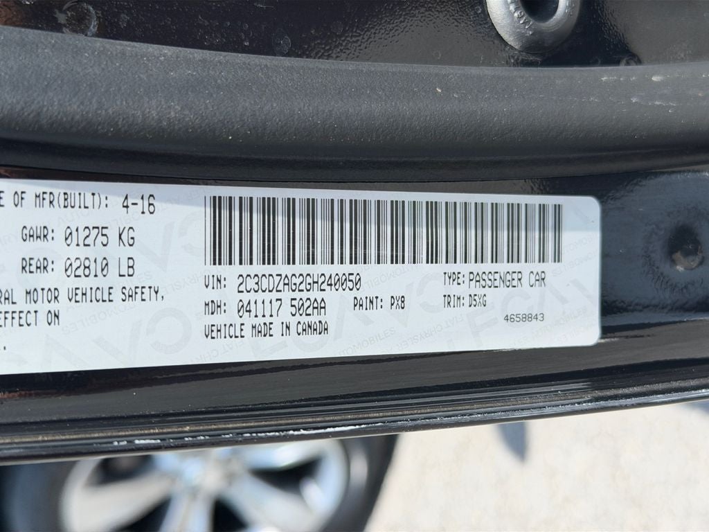 2016 Dodge Challenger SXT
