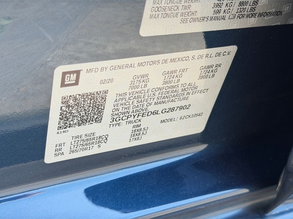 2020 Chevrolet Silverado 1500 LT Trail Boss