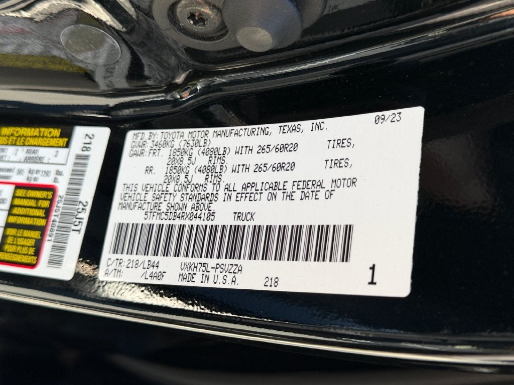 2024 Toyota Tundra Hybrid 1794 Edition