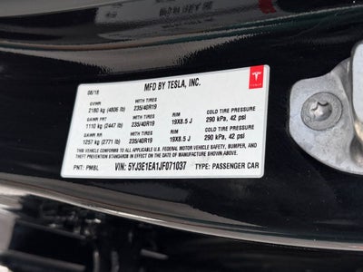 2018 Tesla Model 3 Long Range