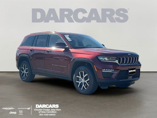 2025 Jeep Grand Cherokee Limited Dual-Pane Panoramic Sunroof