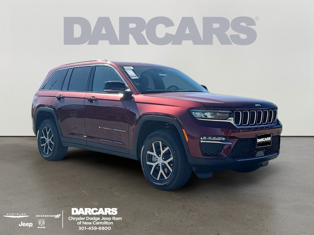 2025 Jeep Grand Cherokee Limited Dual-Pane Panoramic Sunroof