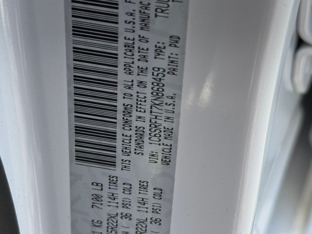 2019 RAM 1500 Limited w/ Pan SunRoof