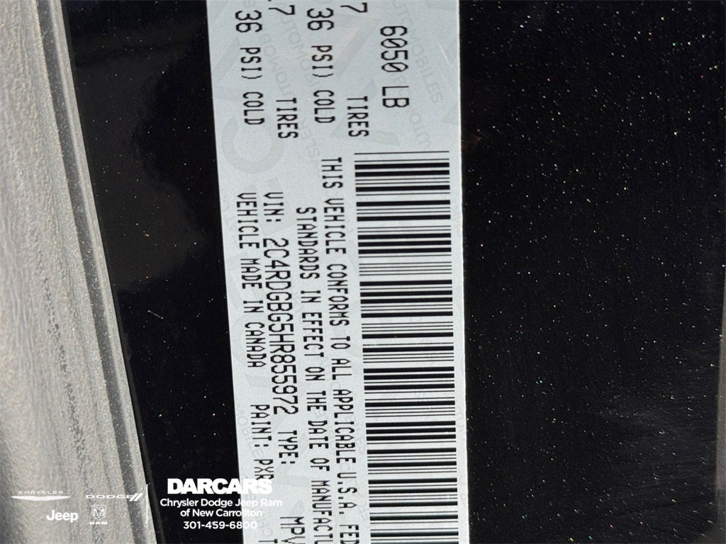 2017 Dodge Grand Caravan SE