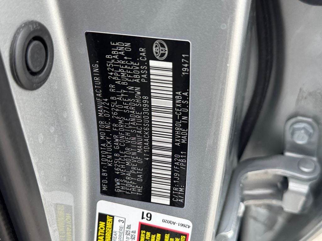 2025 Toyota Camry LE