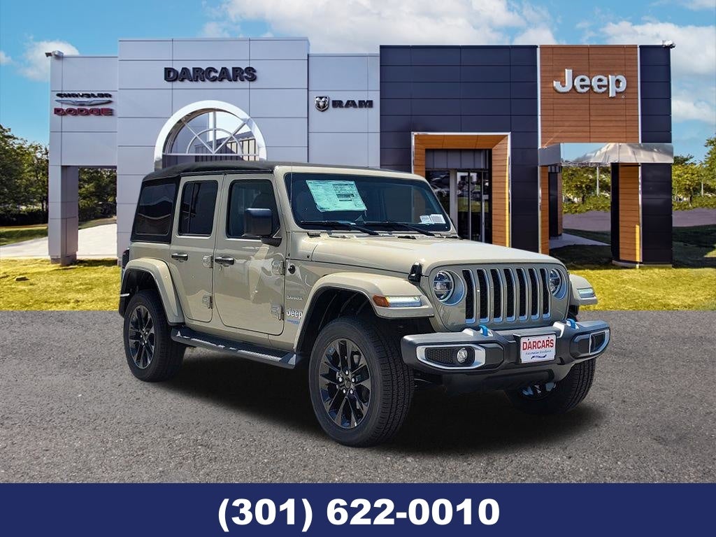 2022 Jeep Wrangler Unlimited Sahara 4xe Silver Spring MD | Rockville  Frederick Baltimore Maryland 1C4JJXP62NW275507