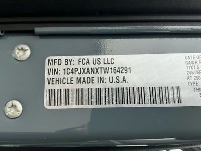 2026 Jeep Wrangler Sport S