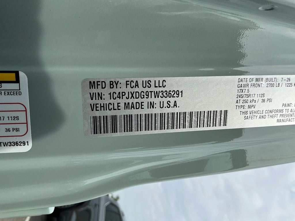 2026 Jeep Wrangler Sport S