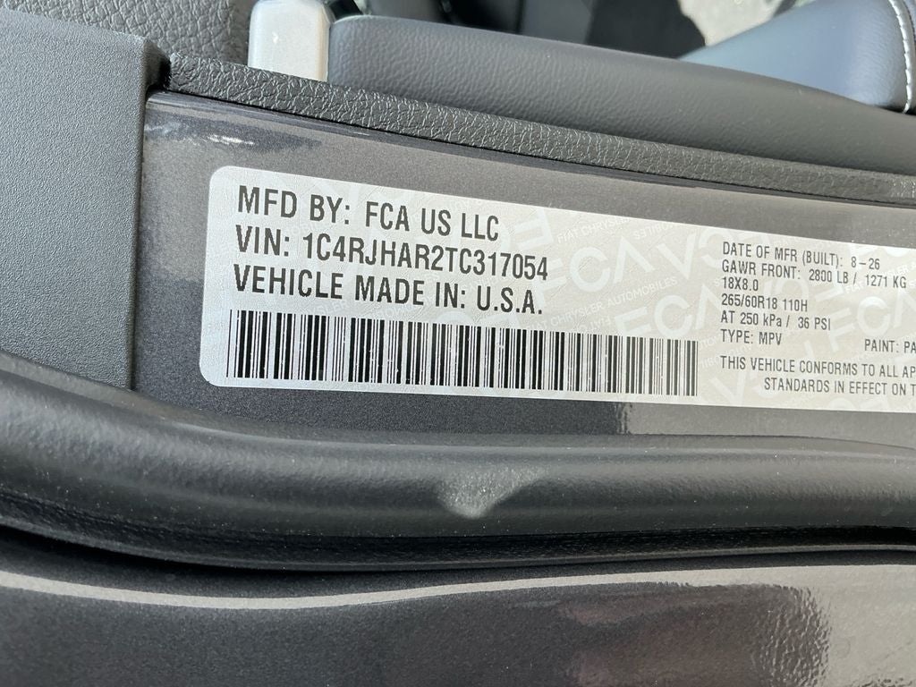 2026 Jeep Grand Cherokee Altitude