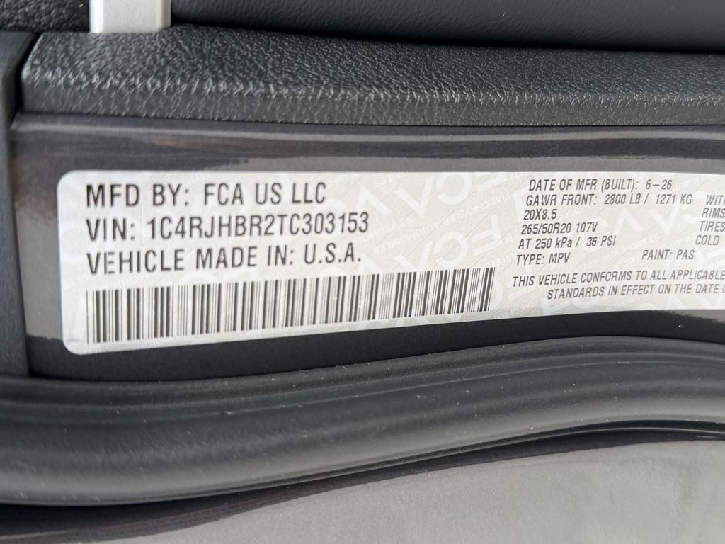 2026 Jeep Grand Cherokee Limited