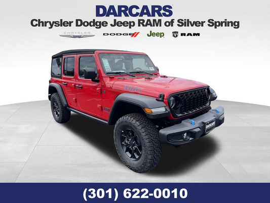 2024 Jeep Wrangler 4xe Willys 4xe in Silver Spring, MD - DARCARS Automotive Group