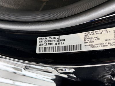 2026 RAM 1500 Tungsten