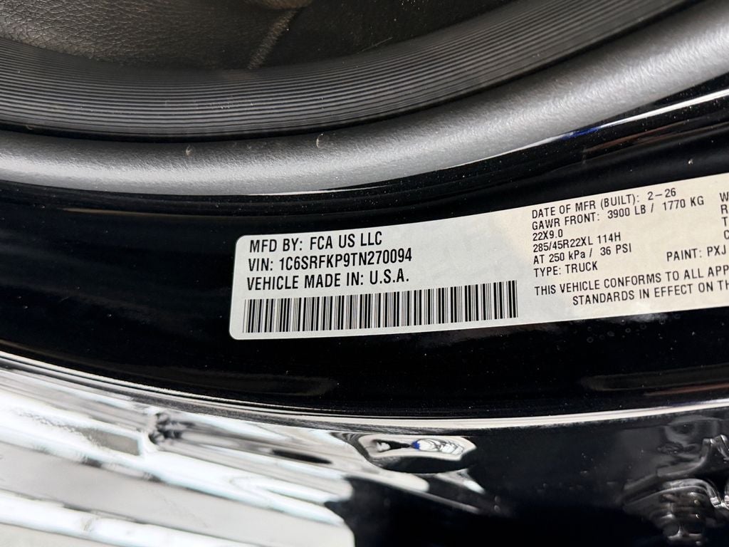 2026 RAM 1500 Tungsten