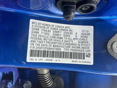 2019 Honda Civic LX