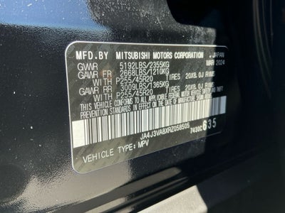 2024 Mitsubishi Outlander SE Black Edition