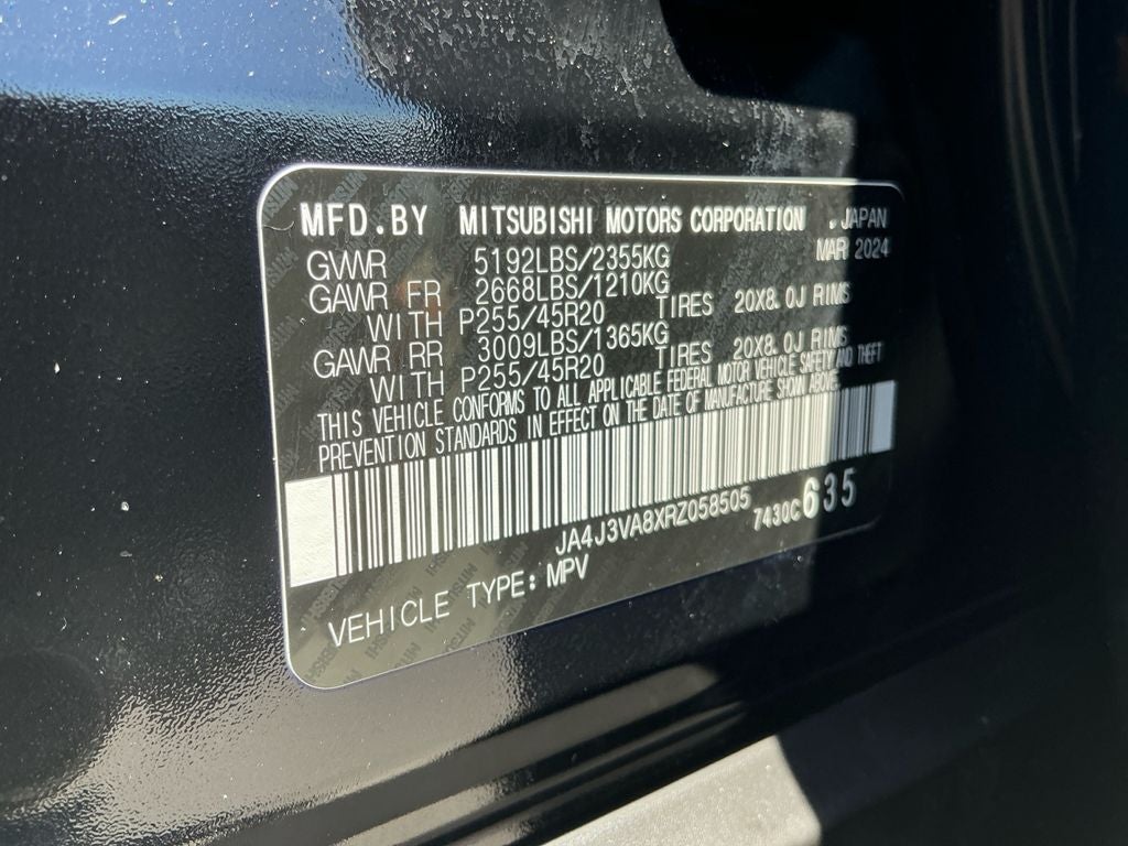 2024 Mitsubishi Outlander SE Black Edition