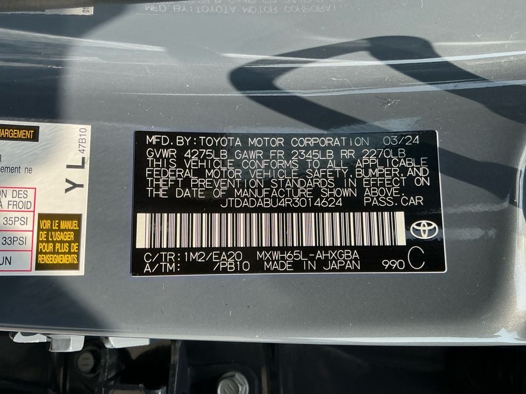 2024 Toyota Prius XLE