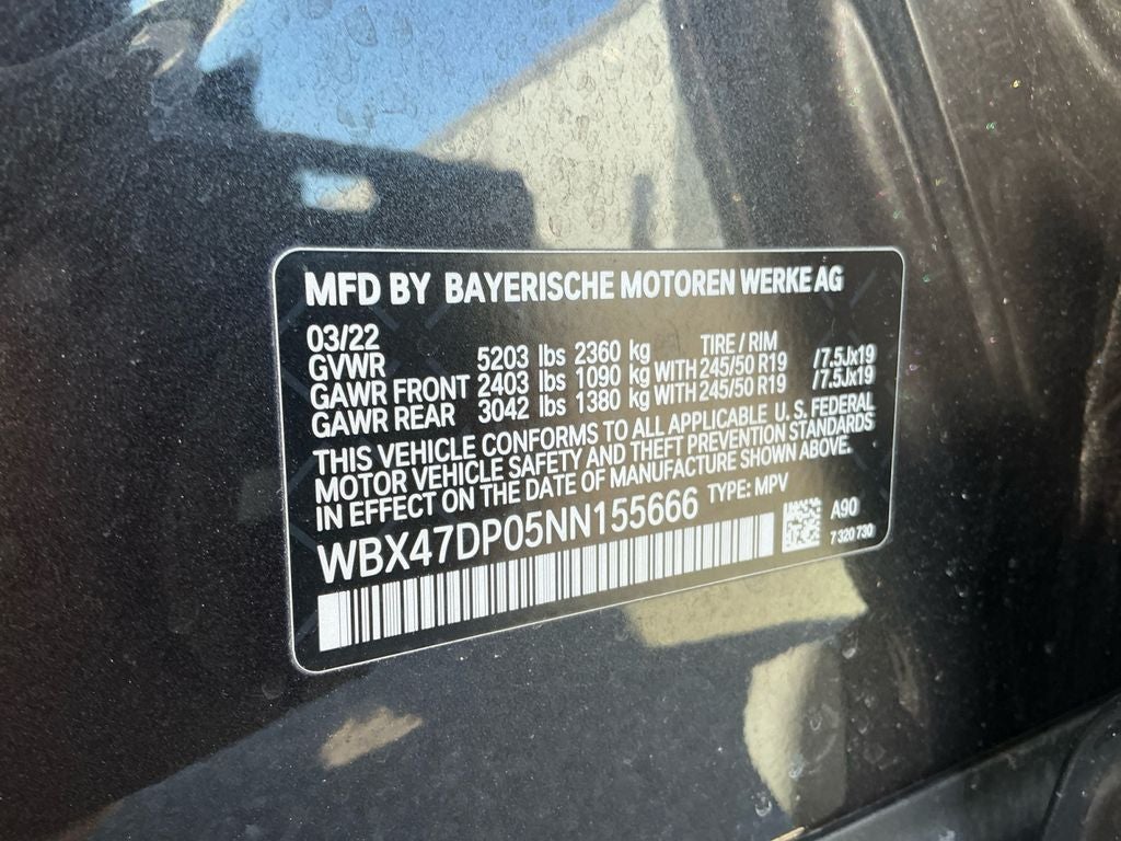 2022 BMW X3 sDrive30i