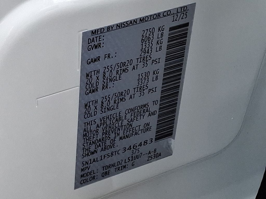 2026 INFINITI QX60 LUXE PREDICTIVE FORWARD COLLISION WARNING