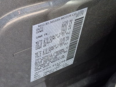 2026 INFINITI QX60 LUXE CARGO PKG