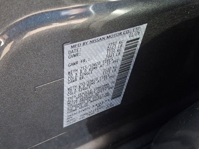 2026 INFINITI QX60 SPORT CARGO PKG - DARK
