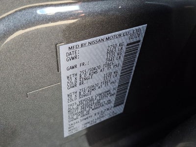 2026 INFINITI QX60 SPORT DARK CARGO PKG