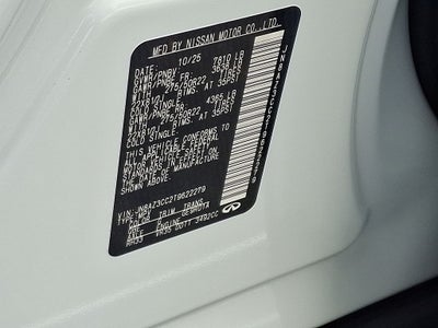 2026 INFINITI QX80 AUTOGRAPH