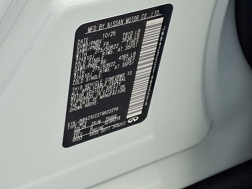 2026 INFINITI QX80 AUTOGRAPH