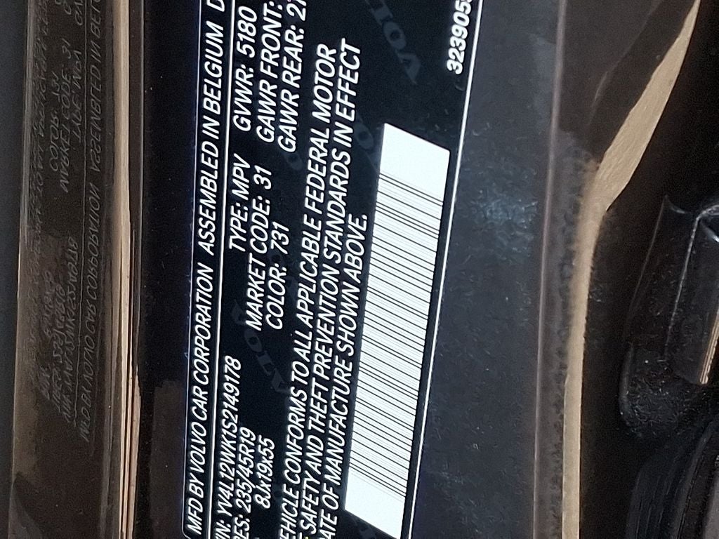 2025 Volvo V60 Cross Country B5 Plus COLLISION AVOIDANCE