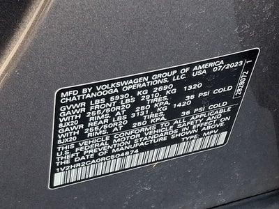 2024 Volkswagen Atlas 2.0T SE w/Technology SE W/TECHNOLOGY