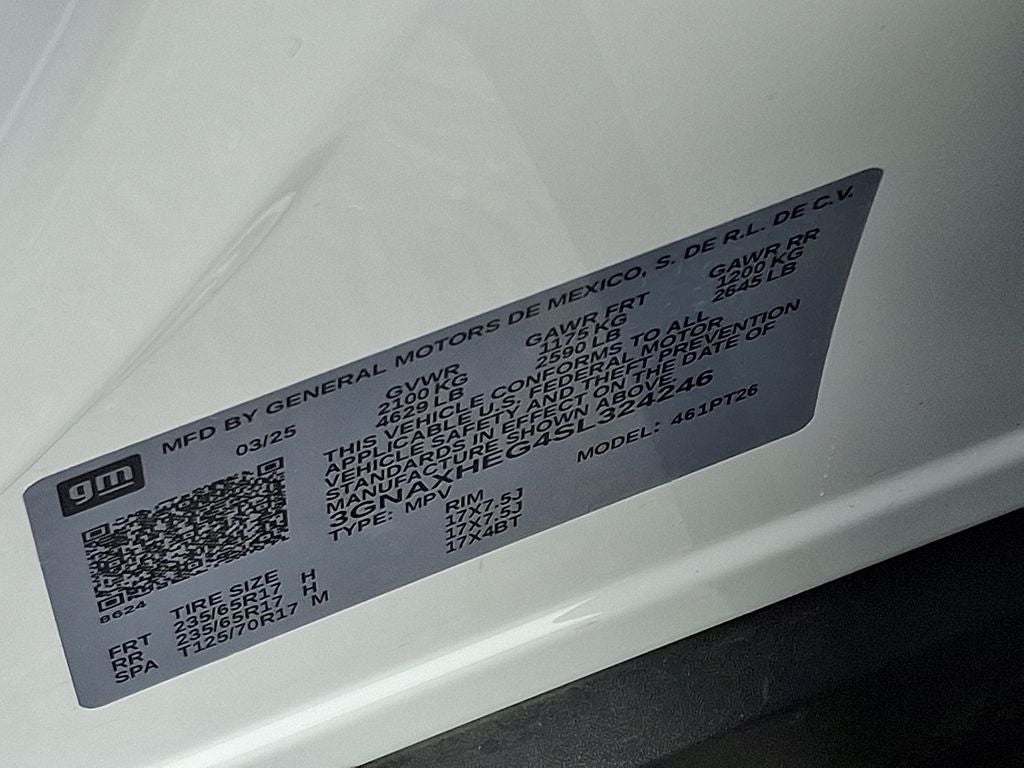 2025 Chevrolet Equinox LT