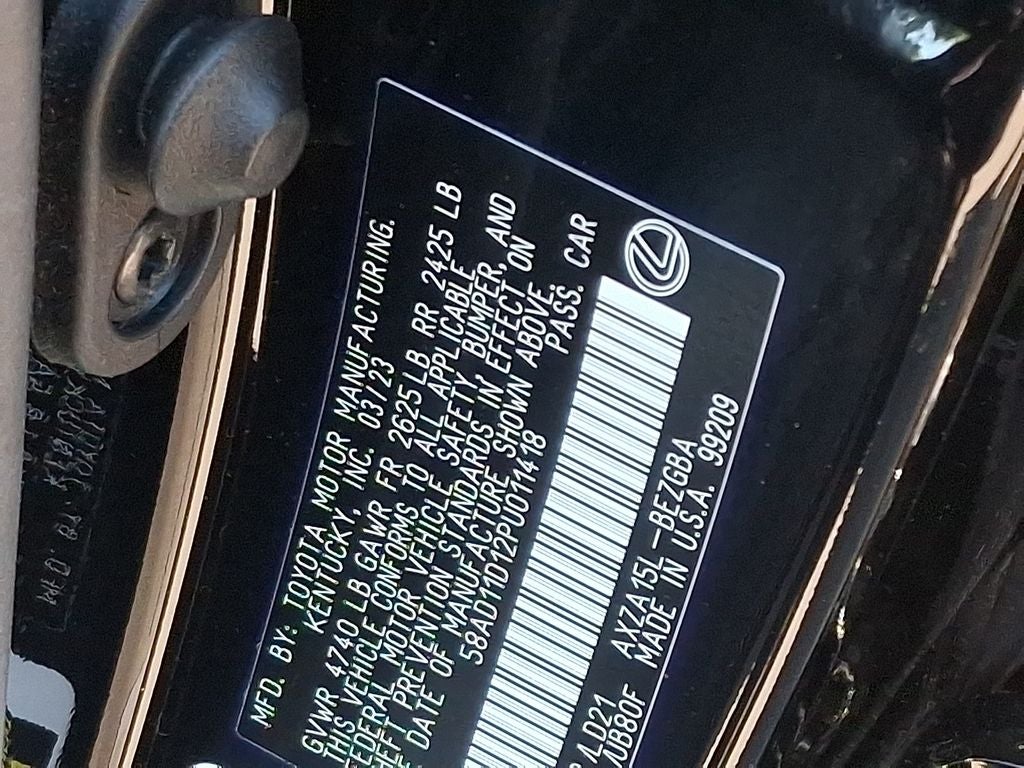 2023 Lexus ES 250 250