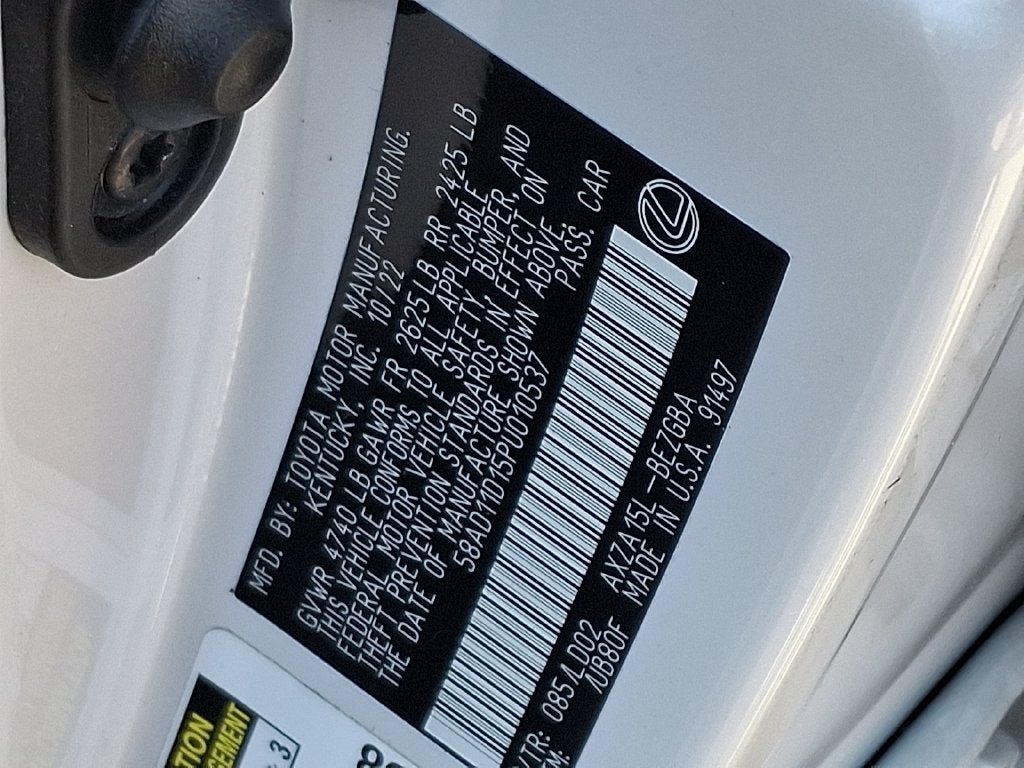 2023 Lexus ES 250 250