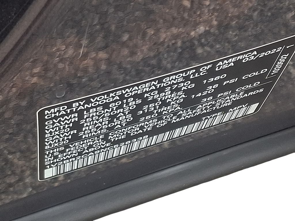 2022 Volkswagen Atlas SEL