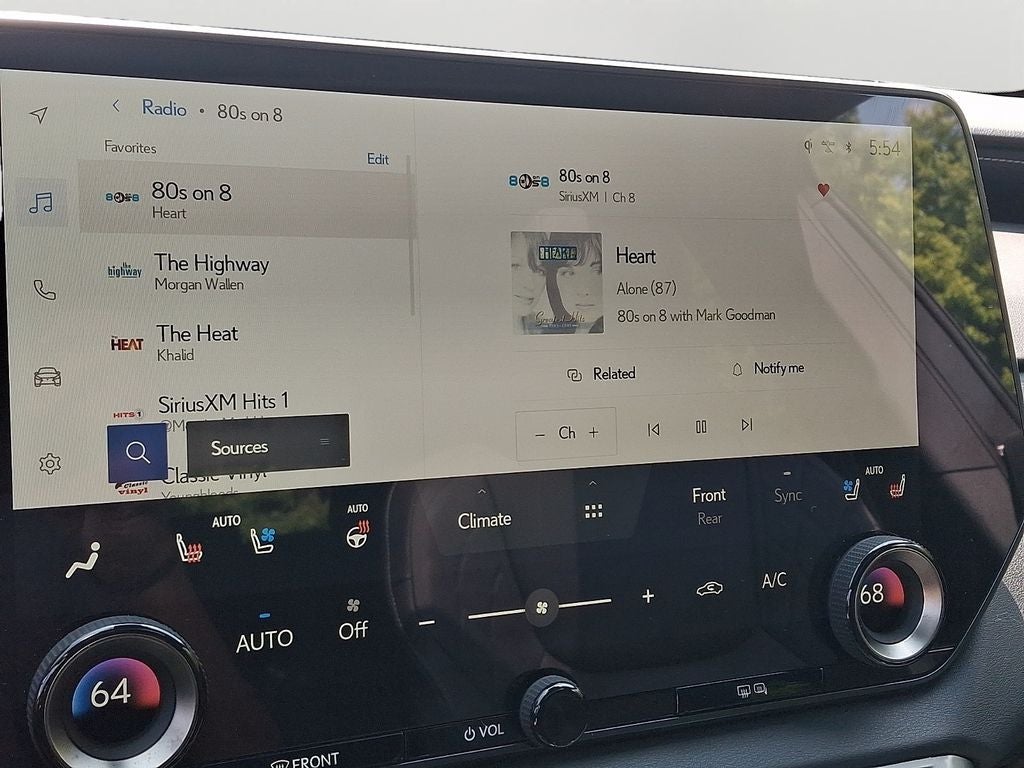 2025 Lexus RX 350 Premium 350 Premium w/ Lexus Interface with 14-in Touchscreen Display
