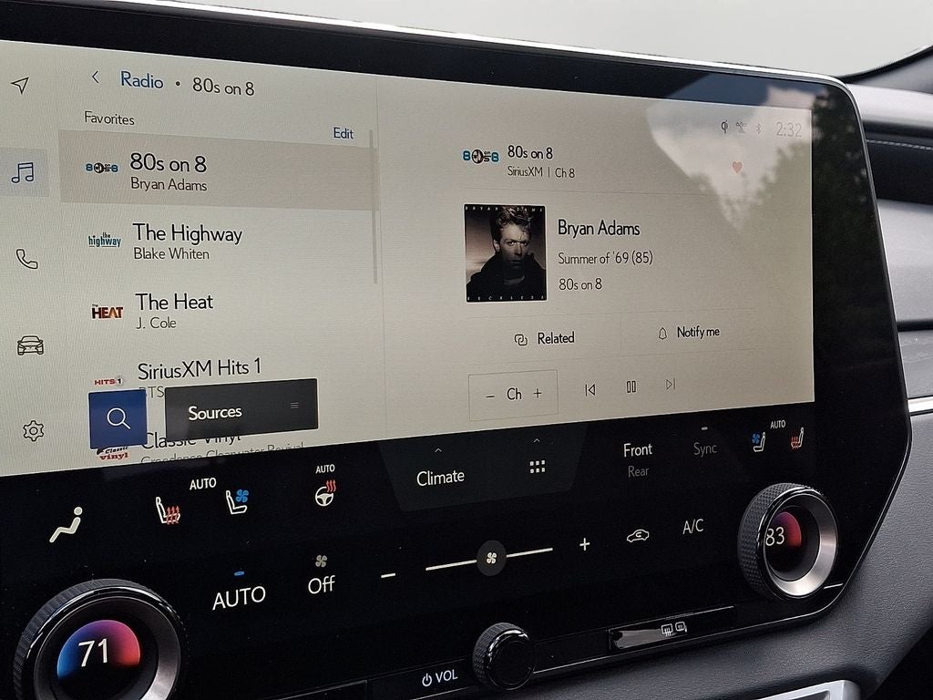 2025 Lexus RX 350h Premium 350h Premium w/ Lexus Interface with 14-in Touchscreen Display