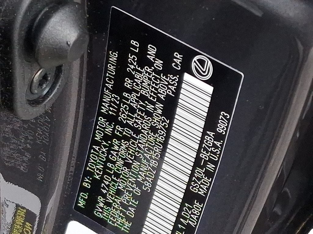 2024 Lexus ES 350 350 w/ Premium Package