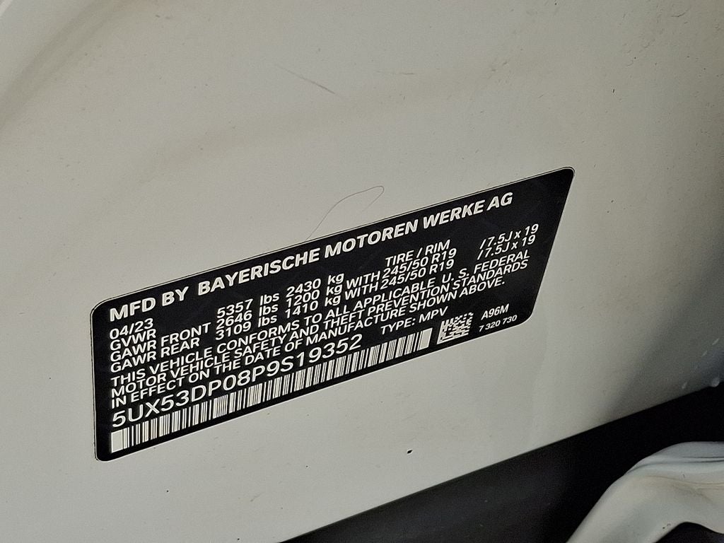 2023 BMW X3 xDrive30i w/ Convenience Package