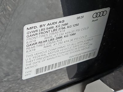 2021 Audi Q5 45 Premium Plus quattro
