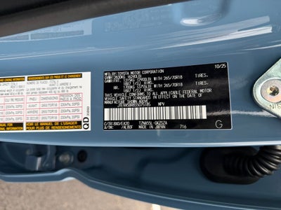 2025 Toyota 4Runner TRD Off-Road Premium